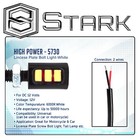 2pcs Led Universal Motorcycle Car License Plate Screw Lamp Bolt Light Bulbs  c 