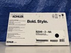 Kohler Toccata 15  X 15  X 7 5  Stainless Steel Bar Sink 2-hole  Free Fast Shipp
