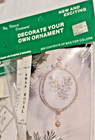 3 Vtg Merri Mac Tiny Treasure Angel - Jeweled Beads Christmas Ornament Kits New