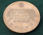 Encyclopedia Britannica Bronze Commemorative Medal 1768 1968 Medallic Art Co
