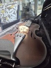 Glasser Carbon Composite Acoustic Violin  brown-orange  4 4 With Case  New