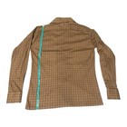 Vintage Retro 70   s Polyester Joel Brand Men   s Long Sleeve Size Small