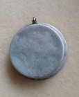 Taxco Mexico Sterling Silver Turquoise Inlay Aztec Warrior Pill Box Tl-12 Rll