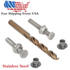Chain Adjuster Bolt Repair Kit For Kawasaki Kx65 Kx80 Kx85 Kx100 125 Swing Arm