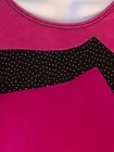 Gk Lgslv Berry Velvet Adult X-small Berry Mystique Gymnastic Dance Leotard Axs