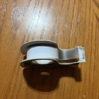 Vintage Christmas Magic Mending Scotch Tape Green Plaid Metal Dispenser 3m