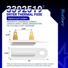 Dryer Thermal Fuse Replacement For Kenmore  Whirlpool  Maytag     Fits Wp3392519