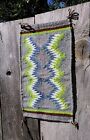 Navajo Rug Antique Native American Indian Germantown Blanket Throw Sampler 1920