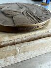 1925 American Legion School Award Us Girl Flag Courage    service Medal Medallion