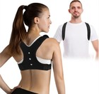 Posture Corrector For Women And Men  Adjustable And Breathable Upper Back Brace 