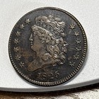 1825 Classic Head Half Cent  3230