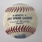 Rawlings Official 2017 Arizona Spring Training Baseball Mlb Game Used