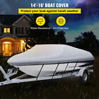 Vevor V-hull Boat Cover 17-19 Ft Trailerable Marine Grade Waterproof 210d