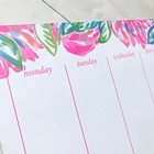 Lilly Pulitzer Totally Blossom Undated Weekly Planner Desk Pad Tropical