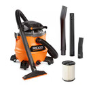 Ridgid 16 Gal  6 5 Peak Hp Nxt Wet dry Vac W  Cart  fine Dust Filter   Hd1600  