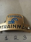 Conrail Railroad Railway Trainman Hat Badge 9 1 26