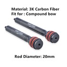 Archery Stabilizer Carbon Balance Bar Rod Damper Weight Compound Bow Shoot