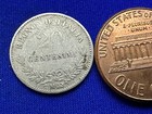 1863 Italy 20 Centesimi Coin  835 Silver M Bn Km 13 1   mx276
