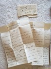 Letters Documents Antique Vintage