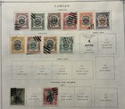 Labuan Collection On Scott International Album Pages 1879-1903