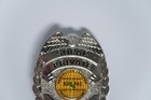 Sopac Private Security  218 Collectable Silver Toned Badge Pinback