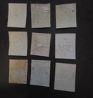 India Revenue Fiscal Stamp Lot Used Bob Back Of Bookt16568