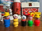 Vintage Fisher Price Little People Play Family Farm 915  Mint  Box  Amazing Moo 