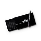 Royal Box Portioning Snuffbox Black Built In Metal Straw Safe  Fast  Clean