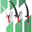 Telescope Pole Saw For High Branches Shrubs 26ft Extendable Tree Pruner 3 Blades