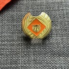 Boy Scouts Of America Bsa Neckerchief And Slide Combo - Tiger Cub Orange 