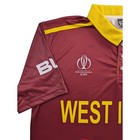 West Indies 2019 Odi Cricket Jersey     World Cup Champions  Premium Fabric Replic