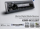 Kenwood Pkg-mr3321bt Marine Bluetooth Kmr-m332bt Media Player  2 Marine Speakers