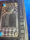 Silver Jeweled Torah   Judaica Gift Hebrew  missing Two Gems  1963 Israel