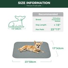 Fxw Washable Pee Pads 17x23  For Dogs   Puppies - Super Absorbent 24  Cages