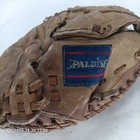 Vintage Spalding Catchers Mitt Baseball Glove Leather Worn Used Condition A9