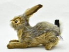 Bh6284 Hansa Black Rabbit 25 Plush Stuffed Animal