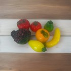 Glass Fruit Vegetables Vintage Murano Style Life Size Handblown Mcm Read 