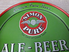 Vintage Advertising Beer Tray  Simon Pure Ale-beer  Extra Pale Ale  Buffalo Ny