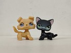 2pcs lot Lps Toys Littlest Pet Shop Cat Dog  1194 336 Animal Figures