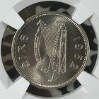 1952 Ireland 6 Pence Sixpence Ngc Ms65  Lot g172 Gem Bu 