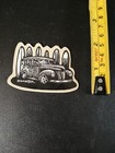 Vtg 2000s Hot Rod Auto Decal Sticker - Bomonster Surf Boards Beach Car