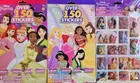 Disney Princess Collectible Sticker Books 750  Sticker Assortment 6 Pack New