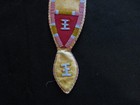 Native American Beaded Leather Knife Sheath  From South Dakota   Sd-0826 06694