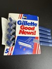 5 Gillette Good News Razors 5 Pack With Lubrastrip