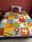 Ikea Vitaminer Siffra Duvet Cover Colorful Numbers Letters Toddler Bedding Twin