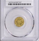 Toppop  Turkey Ah 1223  32  1839  Gold 1 2 Cedid Mahmudiye Km-644 Pcgs Ms-64