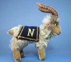 Steiff Us Naval Academy Mascot Goat  military Graduation Gift  1957  15cm  Rare