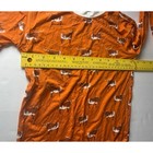 Southern Slumber Kids Pajamas Orange Longhorn Print Bamboo Viscose 9 10y