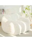 Bean Bag Chair With Pillow adult Lion Velvet Bean Bag Sofa  Large Soft Cushioned