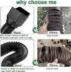 Down Spout Drain Extension Pipe  Extendable From 21 To 62 Inches